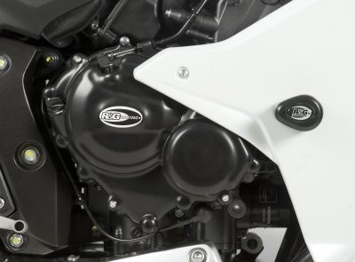 Kryt víka spojky (pravý) R&G Racing pro motocykly HONDA CBR600 F ('11), černý